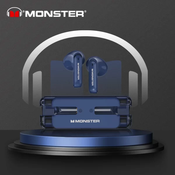 Monster XKT08 Gaming Earphone Ture Wireless Bluetooth 5.3 Headphones Low Latency Noise Reduction Earbuds Headset With Mic New - Image 27