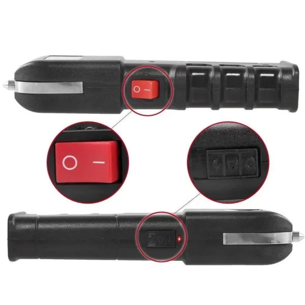 Máquina de Choque Taser 928 Type C/ Lanterna Led (G) - Imagem 2