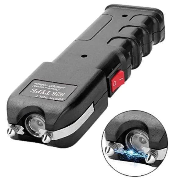 Máquina de Choque Taser 928 Type C/ Lanterna Led (G) - Imagem 3
