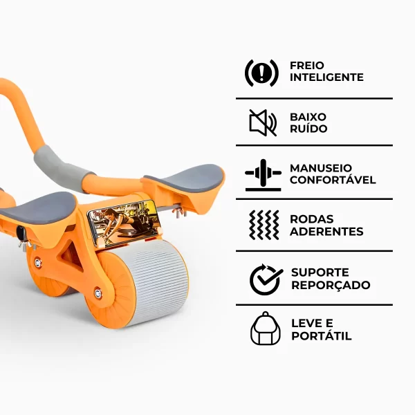 Roda Abdominal Fitness para Exercícios - Imagem 8