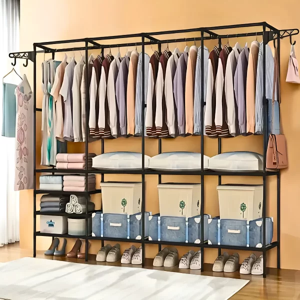 Guarda-Roupa Organizador com 4 colunas - Imagem 4