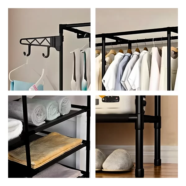 Guarda-Roupa Organizador com 4 colunas - Imagem 5