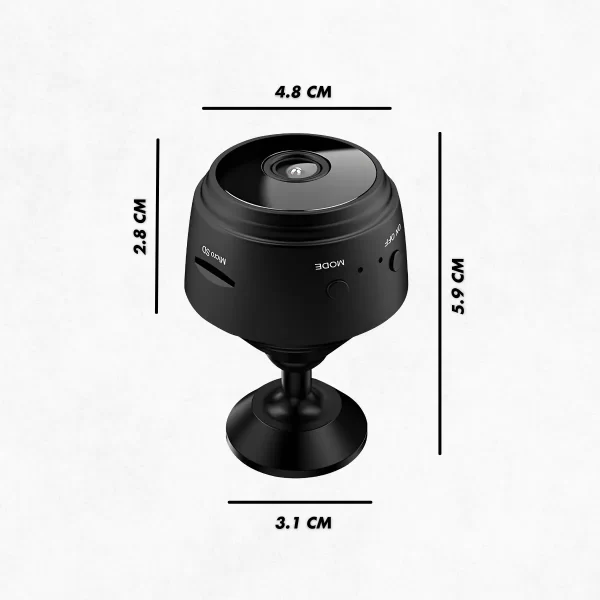 Mini Câmera Espiã A9 Wifi com Sensor e Visão Noturna - Imagem 7