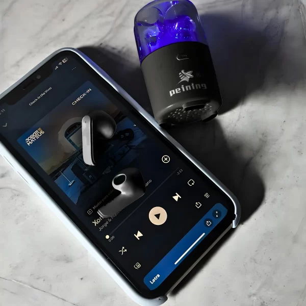 Fone de Ouvido e Caixa de Som Alto Falante Bluetooth Sem Fio - Imagem 3