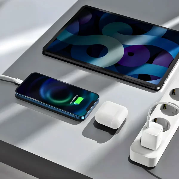 Carregador Turbo 20w USB Type C 2 em 1 - Imagem 3