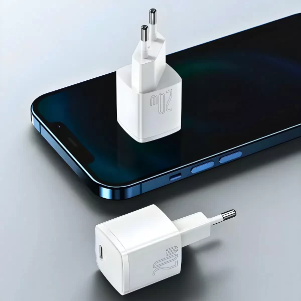 Carregador Turbo 20w USB Type C 2 em 1 - Imagem 2