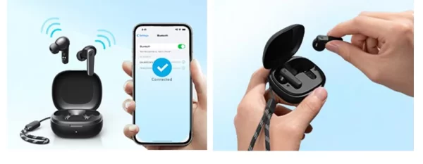 soundcore P20i da Anker Fone de Ouvido Sem Fio, Drivers de 10mm, Graves Potentes, Bluetooth 5.3, 30H de Bateria, Resistência à Água, 2 Microfones IA, App Personalizável - Imagem 19